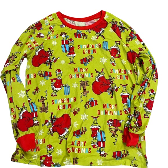 Other Dr Seuss The Grinch Christmas Pajamas Mens Xl 65th Anniversary